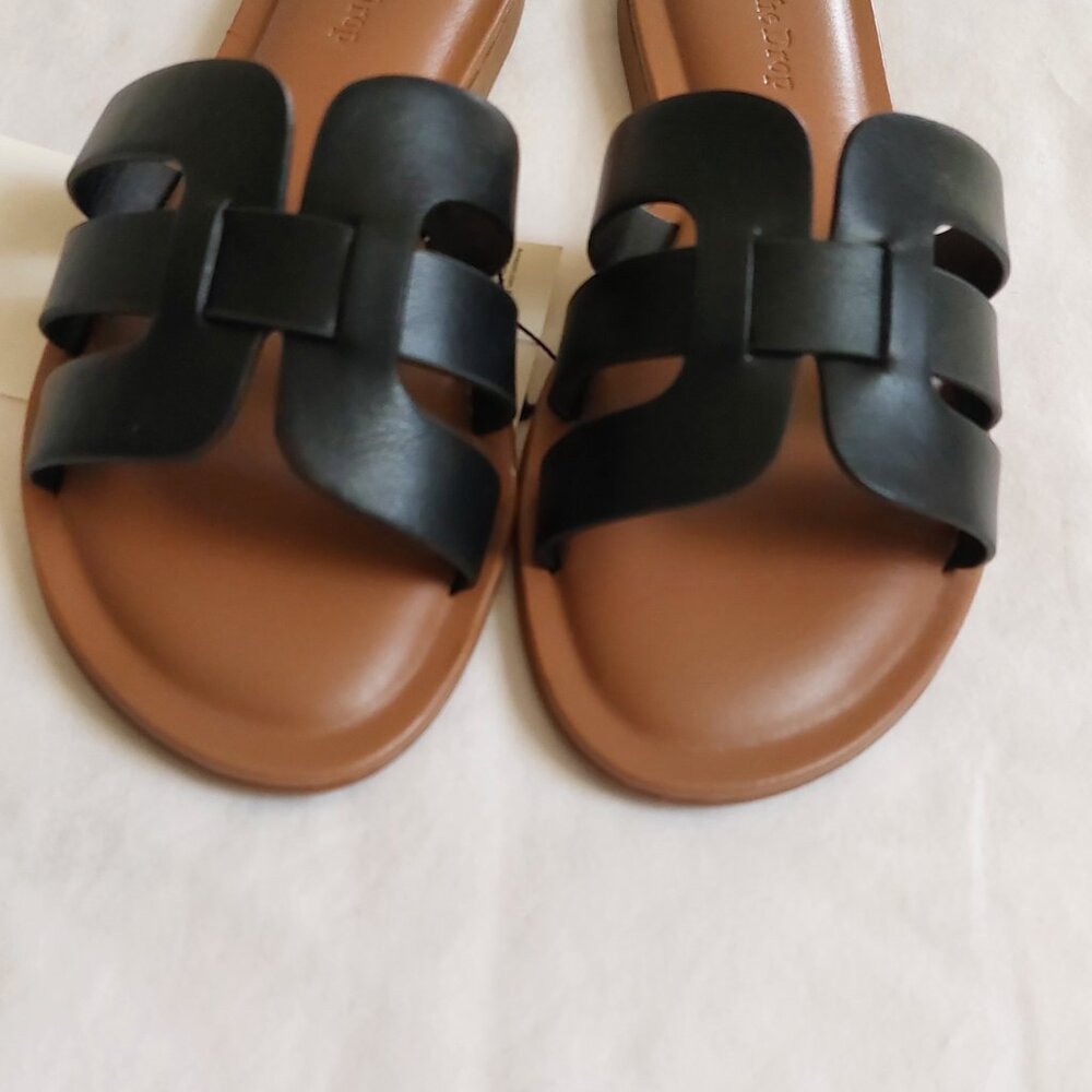 The Drop Women's Monika Flat H-Band Slide Sandal
